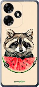 Чохол на Infinix Hot 30 Єнотик з кавуном "4605u-3046-2448"