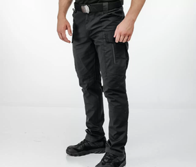 Штани ULTIMATUM CONQUISTADOR Чорні, Штани чорні ріп стоп чоловічі поліція 56