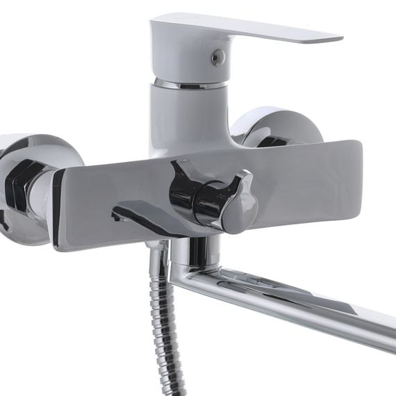 Змішувач для ванни Mixxus Premium Eva 006 Euro Білий (MI5813) | Зображення 1