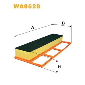 Воздушный фильтр для автомобиля Wixfiltron WA9528