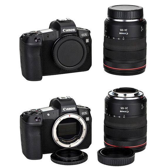 Защитная крышка для корпуса фотокамеры и объектива Canon EOS R. | Зображення 1