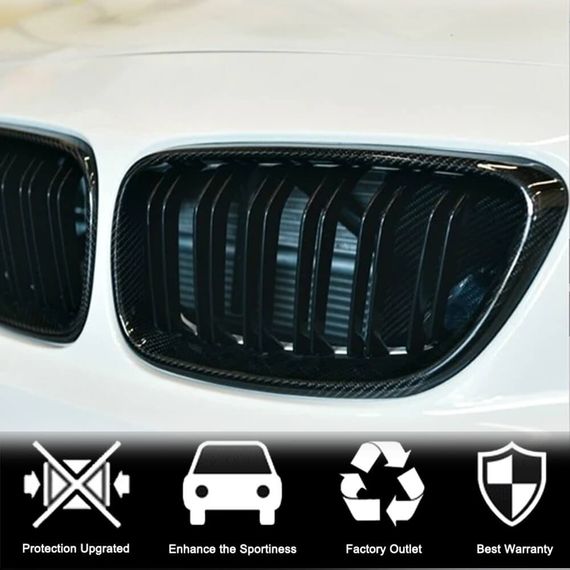 Ніздрі M-Look (Карбон) для BMW 2 серія F22/23 2014-2021 рр | Зображення 1