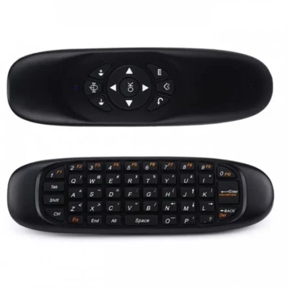 Гироскопная аэромышь пульт с клавиатурой Air Mouse I8 | Зображення 1
