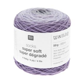 Шкарпеткова пряжа Rico Design Socks Super Soft Super Degrade, 007