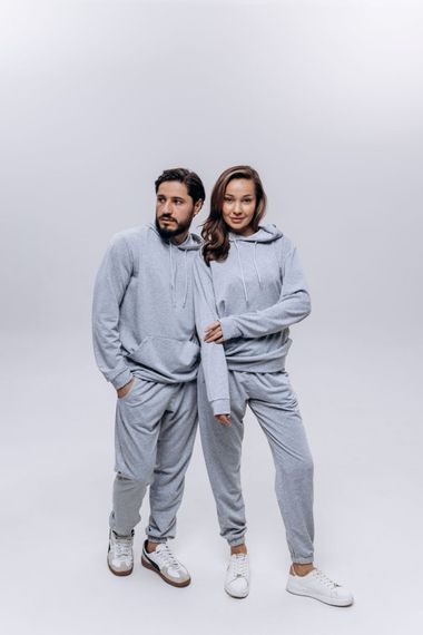Костюм чоловічий (unisex) меланж двохнитка | Зображення 1