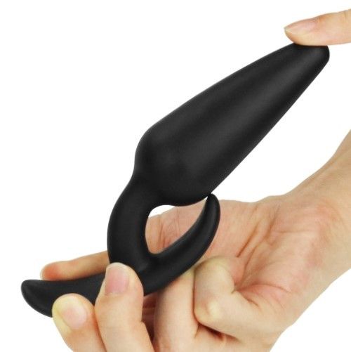 Анальна пробка - Lure Me Butt Plug L Black sexstyle | Зображення 4