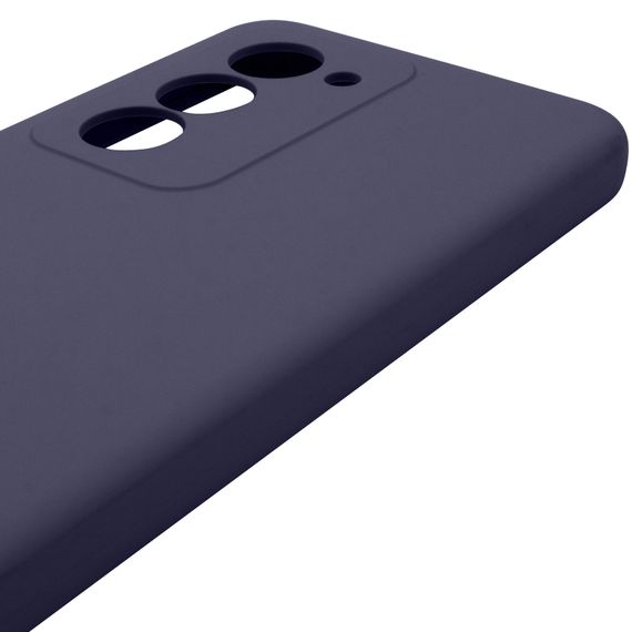 Чохол Silicone Cover Lakshmi Full Camera (AAA) для Xiaomi Redmi 15 (EU) Темно-синій / Midnight blue | Зображення 3