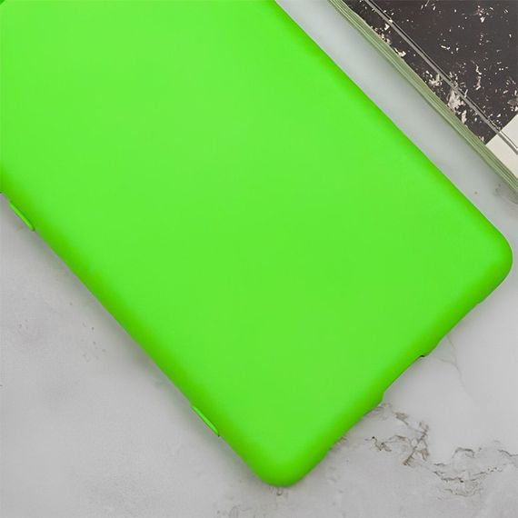 Чехол Silicone Cover Lakshmi Full Camera (A) для Xiaomi Redmi A3 Салатовый / Neon Green | Зображення 1