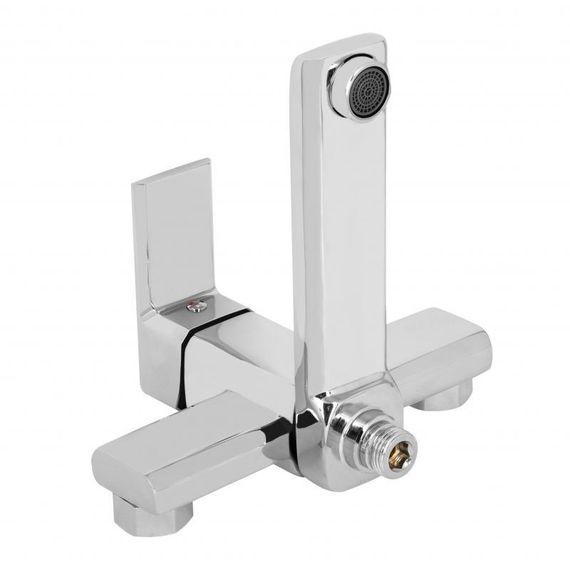 Змішувач для ванни Lidz Dozorca 0051 з поворотним виливом (з душовим гарнітуром) (k35) LDDOZ0051CRM45404 Chrome | Зображення 4