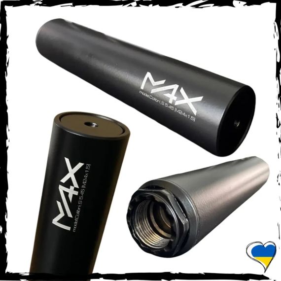 Глушник MAX model Colibri S 5,45 70-75% розбірний 65-777КК | Зображення 1