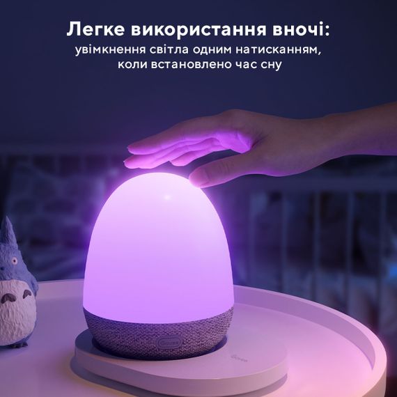 Настільний світильник розумний Govee H6057 RGBIC Night Light Білий (H6057301) | Зображення 7