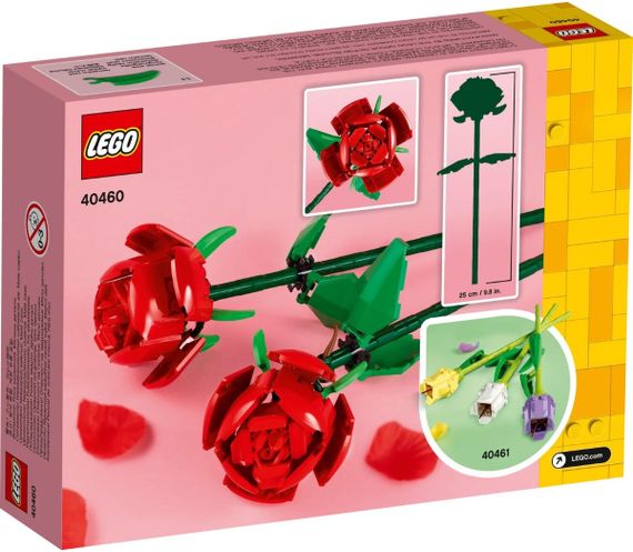 Конструктор LEGO Iconic Троянди (40460) | Зображення 1