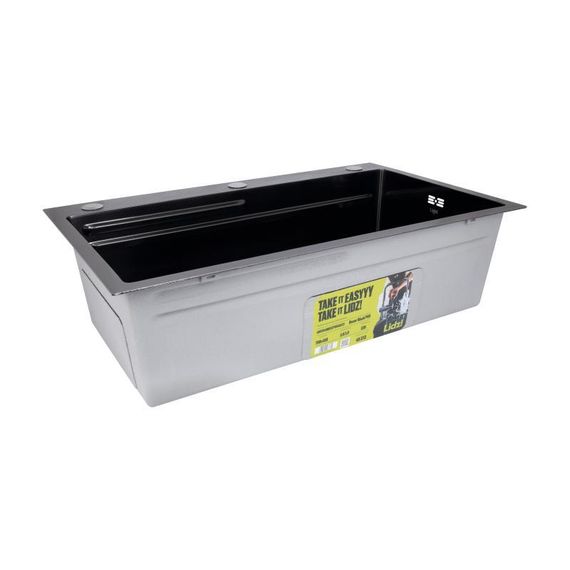 Lidz Handmade H7545B Мойка для кухни интегрированная Decor Black PVD Honeycomb 3,0/1,0 мм LDH7545BDECPVD48373 | Зображення 4