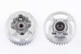 Демпфер заднього колеса Zongshen ZS125J (+ підшипник, втулка, сальник, Дзв. 428-43T)   ZUNA