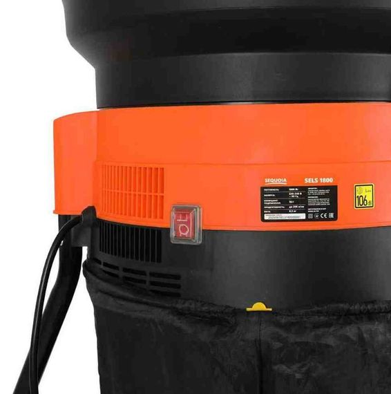 Измельчитель листьев электрический Sequoia SELS1800 | Зображення 1