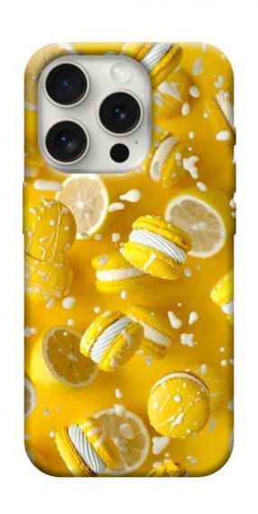 Чохол з картинкою Лимонний вибух для Apple iPhone 16 Pro (6.3")