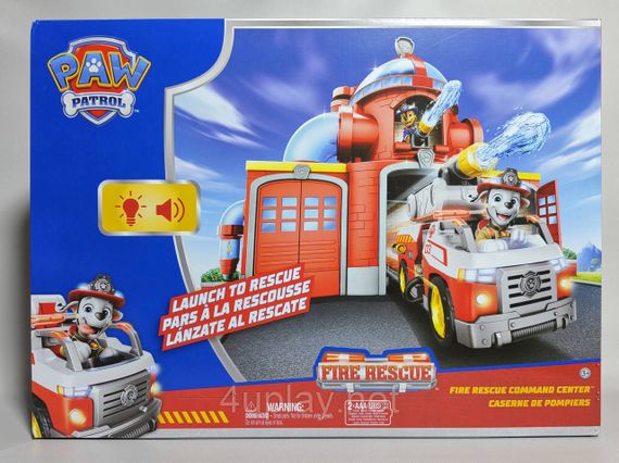 Щенячий патруль Пожежна команда Велика пожежна станція Paw Patrol Fire Rescue Command Center | Зображення 8