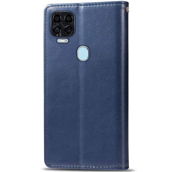 Шкіряний чохол-книжка GETMAN Gallant (PU) для ZTE Blade v2020 Синій | Зображення 2