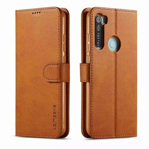 Чохол книжка iMeeke для Xiaomi Redmi Note 8T колір Коричневий