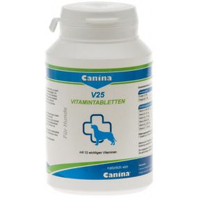 Витамины для собак Canina Поливитаминный комплекс V25 30 таблеток (4027565110100)