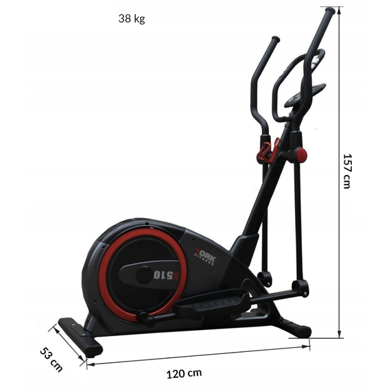 Орбітрек електромагнітний York Fitness X510 | Зображення 9