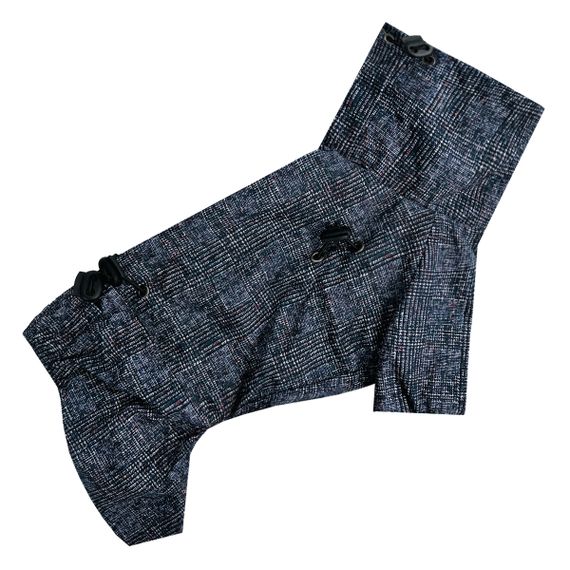 Дощовик з фіксаторами картатий M-123