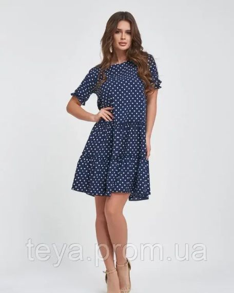 Плаття для жінок колір темно-синій розмір S FI_000247 | Зображення 1