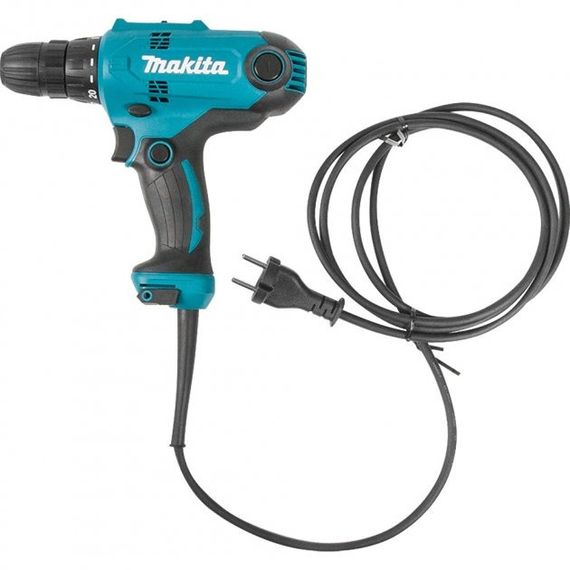 Шурупокрут мережевий Makita DF0300 (56 Нм, 0.8-10 мм, 320 Вт) | Зображення 1