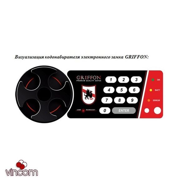 Сейф встраиваемый Griffon WL.3228.E | Зображення 2
