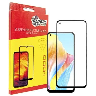 Чехол для мобильного телефона Dengos Kit for OPPO A78 4g case + glass (Black) (DG-KM-03) | Зображення 3