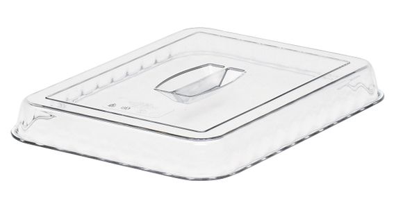 Кришка для салатниць 24х31х3,5 см Cambro, Прозрачный, 1,9 л