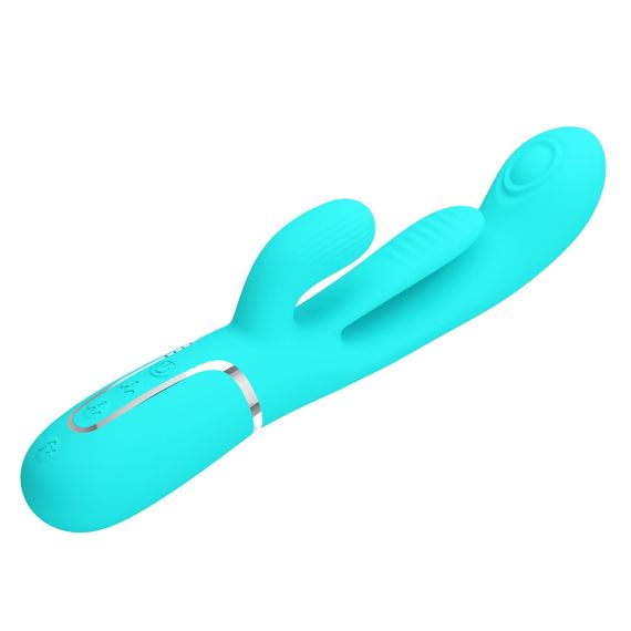 Вібратор із стимулятором клітора PRETTY LOVE — Shonia Green 3 in 1, BW-500041-1 Sex Aura | Зображення 4