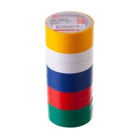 Стрічка ізоляційна 20 м кольорова INTERTOOL IT-00241