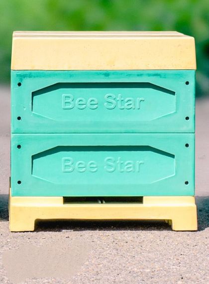Улей ППУ «BeeStar» (2 магазин на 10 рамок) — кольоровий | Зображення 1