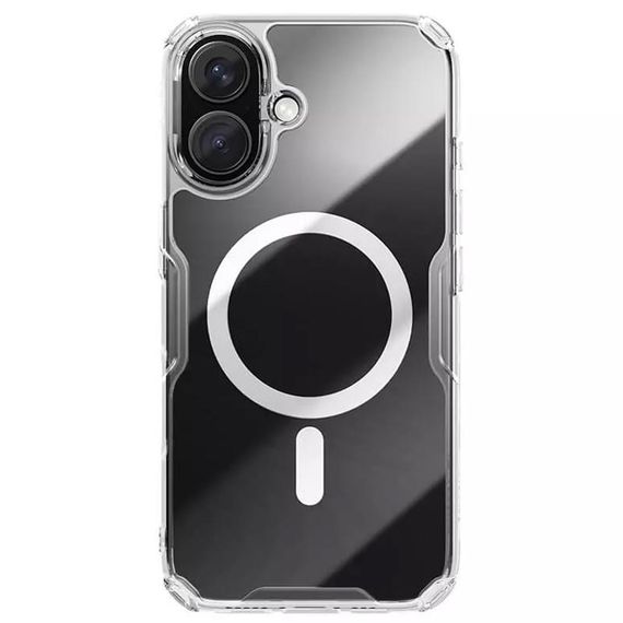 TPU чохол Nillkin Nature Pro Magnetic для Apple iPhone 17 (6.3") Безбарвний (прозорий) | Зображення 1
