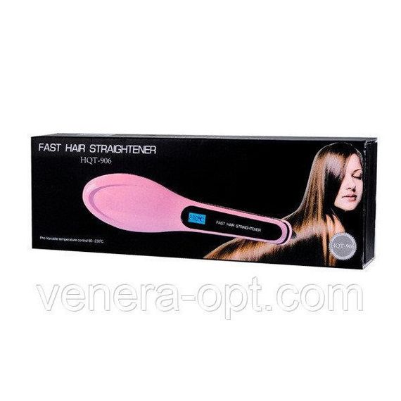 Електричний гребінець-випрямляч FAST HAIR STRAIGHTENER HQT-906 | Зображення 2