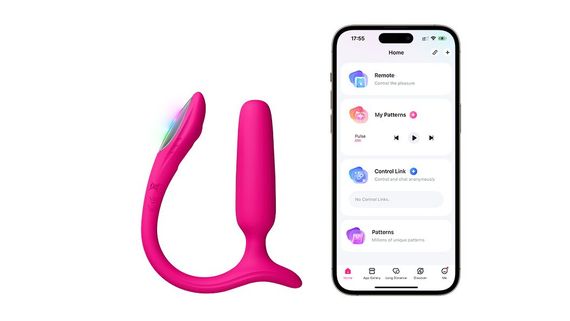 Анальна смарт-вібропробка Lovense Lush Anal, дуже потужна, LED-підсвічування | Зображення 3