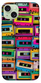 Чохол з картинкою Cassette для Apple iPhone 15 Plus (6.7")