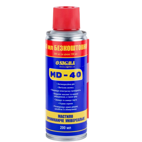 Мастило універсальне 200мл проникаюче MD-40 SIGMA