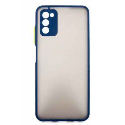 Чехол для мобильного телефона Dengos Kit for Samsung Galaxy A03s case + glass (Blue) (DG-KM-25) | Зображення 1