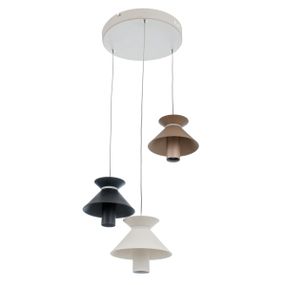 Люстра светодиодная подвесная 24W WW WH (BL-581S/3)