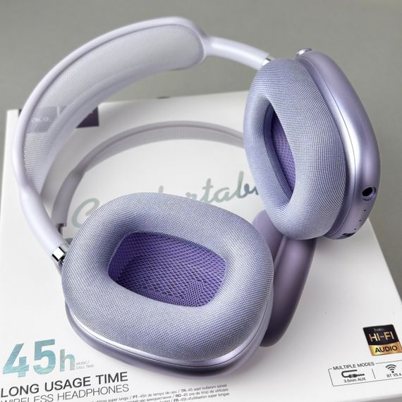 Бездротові навушники Hoco Pro Max W65 (Фіолетовий) | Зображення 6