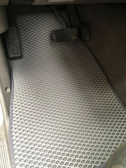 Килимки EVA (сірі) Довгий, 4 штуки (передні та задні) для Nissan Patrol Y61 1997-2011 рр