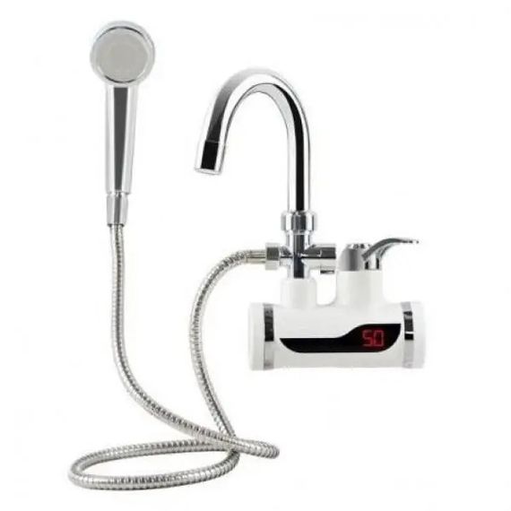 Міні бойлер водонагрівач душ з бічним підключенням Water Heater MP 5208 | Зображення 1