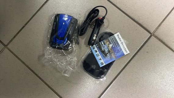 ОЧЕНКА! Антирадар світлодіодний GRB Radar Detector дисплей 16 BAND V7 360 градусів (Немає паковання 3379) | Зображення 1