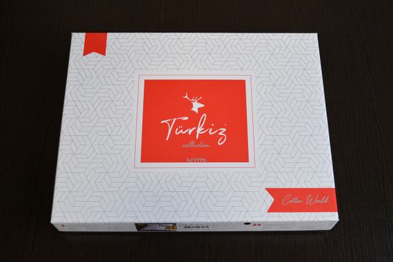 Постельное белье Turkiz Ranforce 200 х 220 см Meltem Blue | Зображення 6