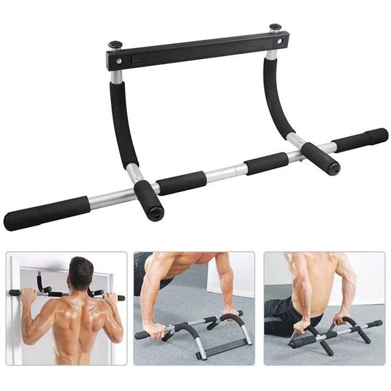 Турнік із трьома хватами, що не потребує монтажу XPRO Iron Gym (lp-89806_364) | Зображення 3