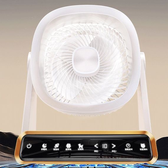 Настільний вентилятор F16 Smart 4000mAh White | Зображення 2