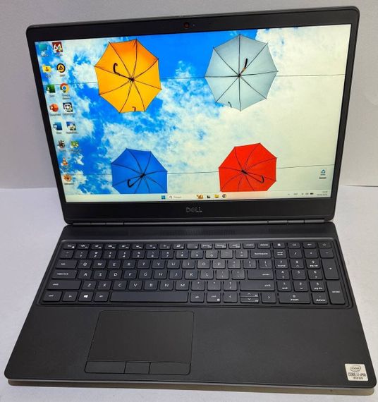 Мобільна робоча станція Dell Precision 7550 / 15.6" (1920x1080) IPS / Intel Core i7-10875H (8 (16) ядер по 2.3 - 5.1 GHz) / 32 GB DDR4 / 256 GB SSD + 256 GB SSD / nVidia Quadro T1000, 4 GB GDDR5, 128-bit / WebCam б/в | Зображення 7