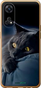 Чохол на Oppo Reno8 T Димчастий кіт "825u-2969-2448"